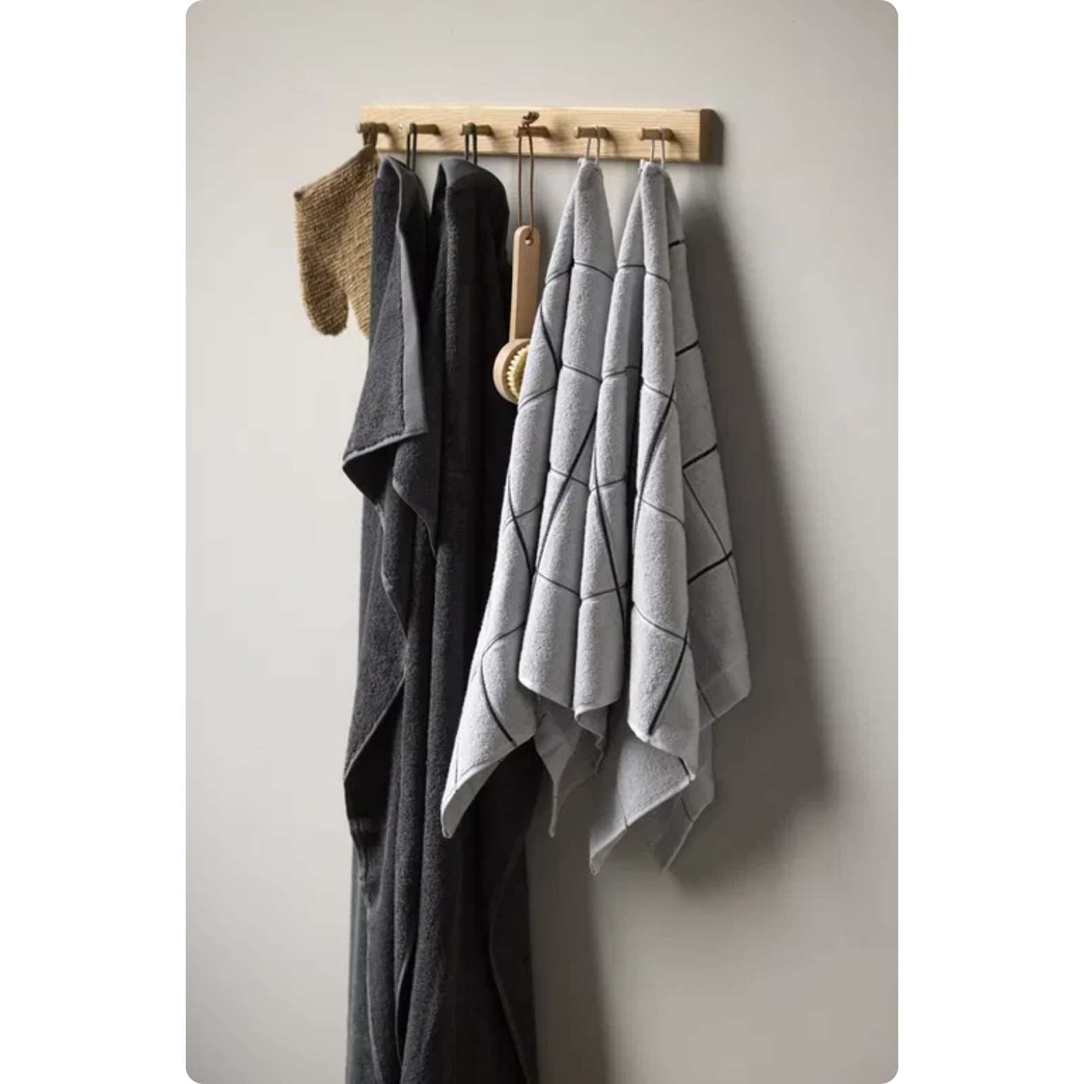 Södahl Håndkl. XL, Comf. ash og Vista